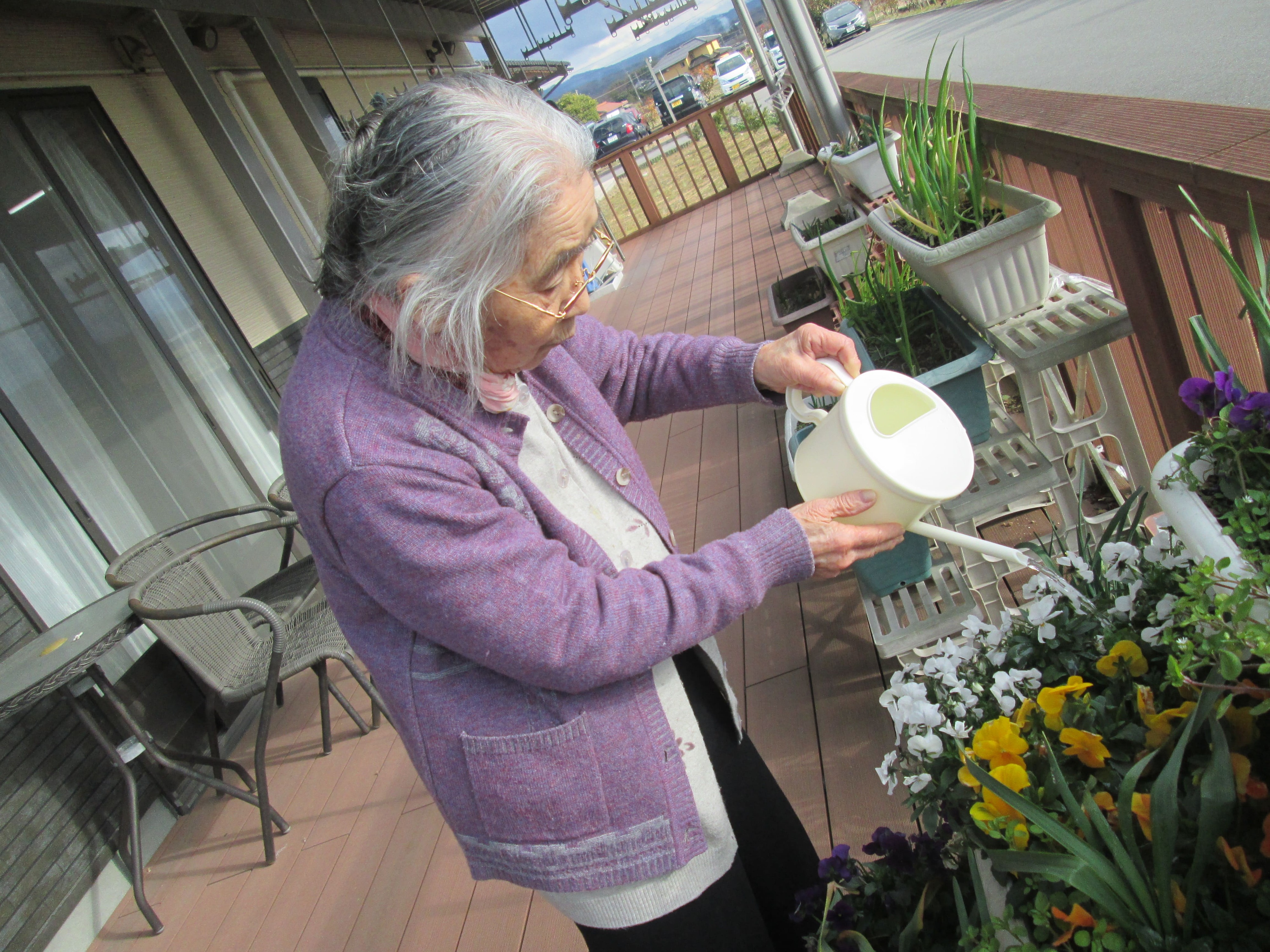 お花のお世話はお任せ！